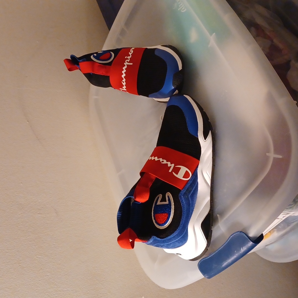 Champion woman sneakers red,white,and blue